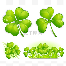三叶草卡通素材