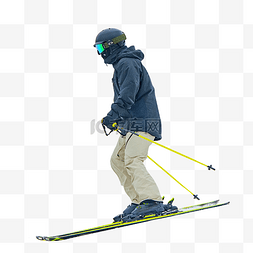 冰雪素材图片_内蒙古冬季冰雪人物滑雪