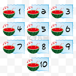 夏日冰镇西瓜创意序列号