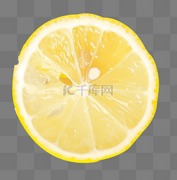 柠檬片水果鲜果