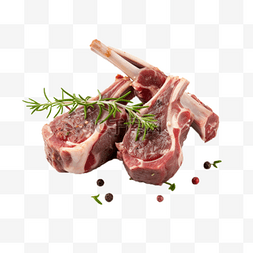 肉类png图片_美食肉类羊肉羊排食物