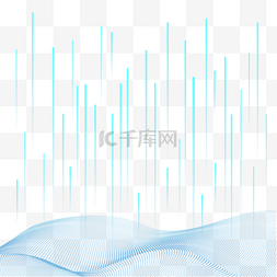 科技数据线条图片_大数据科技线条