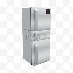 电冰箱素材图片_3DC4D立体家用电器电冰箱