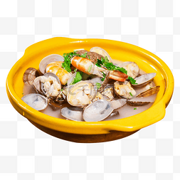 蛤蜊美食海鲜汤