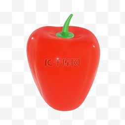 3DC4D立体蔬菜菜辣椒