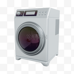 洗衣机电器图片_3DC4D立体全自动洗衣机