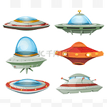飞碟、 太空飞船和不明飞行物集