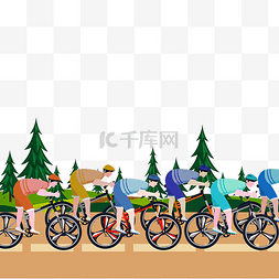 山地车比赛图片_奥运东京奥运会赛车骑行项目运动