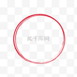 圆红色图片_红色简单的线边界纹理纹理