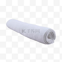 白色干燥纺织品织物毛巾