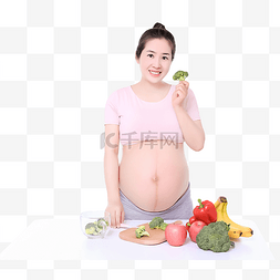 饮食健康规律营养孕妇