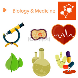生物科学海报图片_生物学和医学海报。