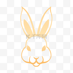 兔兔logo图片_兔头logo