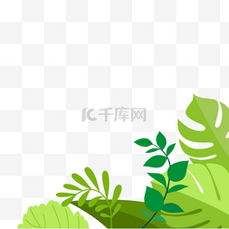 水滴绿叶图片素材下载图片_春天春季植物叶子