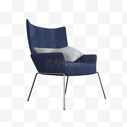 3d装修设计图片_C4D室内沙发椅装修设计模型