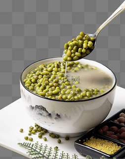 豆类食物图片_美味营养绿豆汤