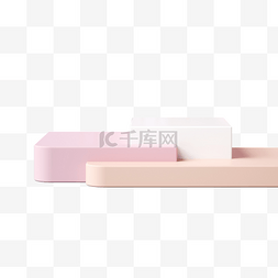 底座c4d图片_C4D几何展示台底座莫兰迪