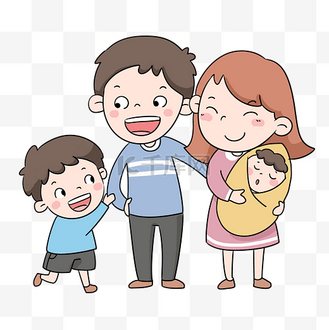 二胎政策图图片_二胎政策图素材-二胎政策图图片大全-千库网