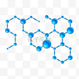 分子水图片_美容科技分子因子结构