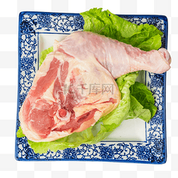 生鸡腿肉图片_生鲜鸡腿