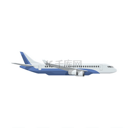 运输飞机图片_飞机，航空运输工具的孤立载体。