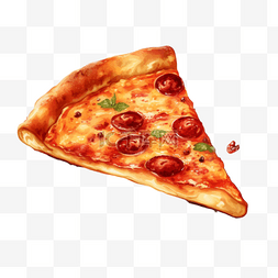 插画披萨图片_餐饮美食食品披萨饼