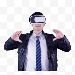 VR虚拟体验男性