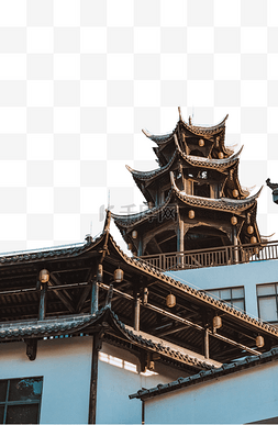 旅游文案集图片_古镇旅游中式建筑景点