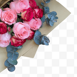 情人节玫瑰礼物图片_祝福节日植物鲜花花朵玫瑰