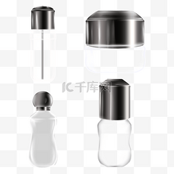 空罐子图片_空化妆品瓶透明