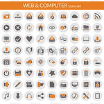 有关 web 和计算机的图标