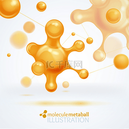 化学品图片_多彩的分子连接