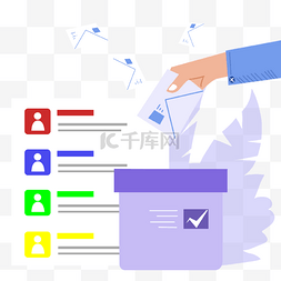 节日国际图片_信封信箱投票国际日