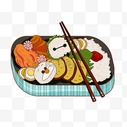 日本可爱饭盒学生便当