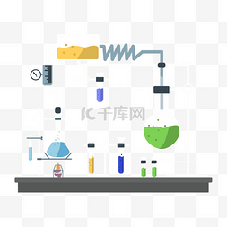 病媒生物防制宣传图片_化学实验室工作间科学设备