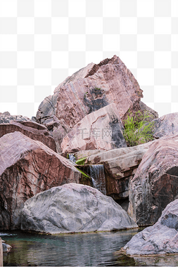 山崖图片_公园岩石