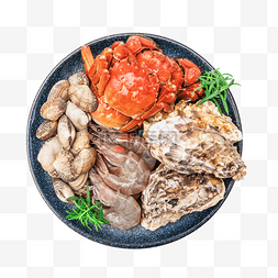 冷冻肉类海鲜图片_海鲜大杂烩食材