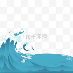 海浪翻滚图片_大海海浪波浪