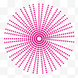 扭曲螺旋圈圈抽象图案