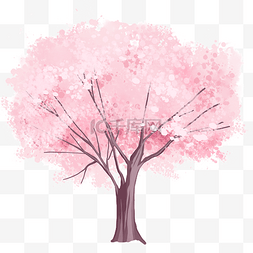 粉色亚克林板子图片_春天桃花桃花树