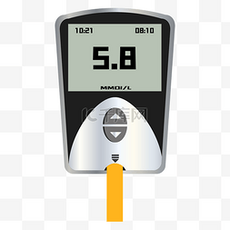 糖尿病仪器图片_仿真血糖仪测血糖医疗器械