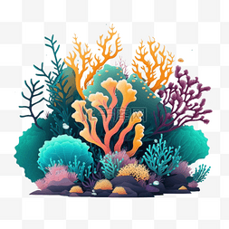 像树的珊瑚图片_深海里美丽的珊瑚1