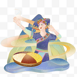 米饭和粥图片_上巳节三月三女儿节中国传统壮族