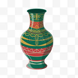 埃及花瓶传统工艺精致图案