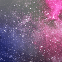 梦幻的天空图片_紫色梦幻的银河星空