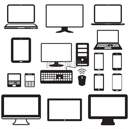 笔记本电脑、 平板电脑、 显示器