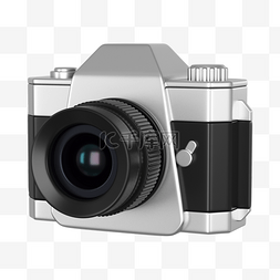 相机png图片_3DC4D立体相机数码产品