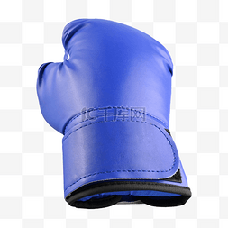 运动拳击图片_拳套格斗蓝色训练保护