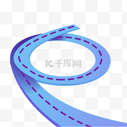 公路施工中图片_环绕漂浮公路跑道