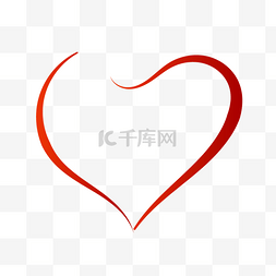 心脏PNG矢量图图片_曲线的心脏